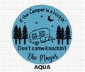 Wooden Camper Rockin' Sign, Personalized Camping Decor
